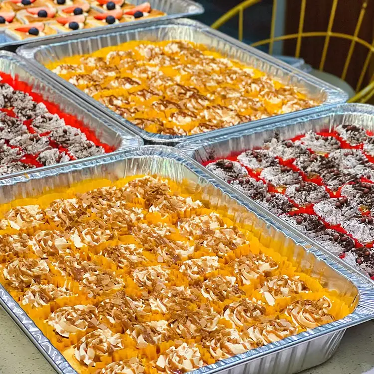 Контейнери за алуминиево фолио за алуминиево фолио за изнасяне с голям капацитет