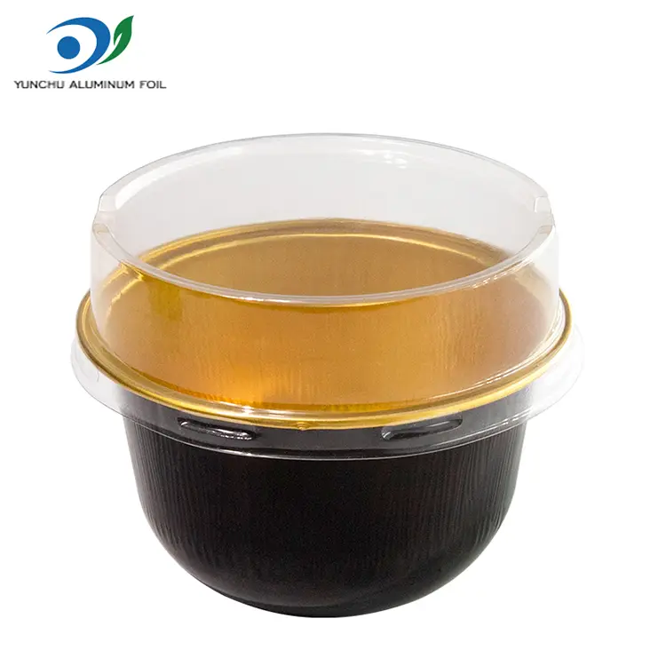 Какво представляват кръглите контейнери от алуминиево фолио с гладка стена за печене?