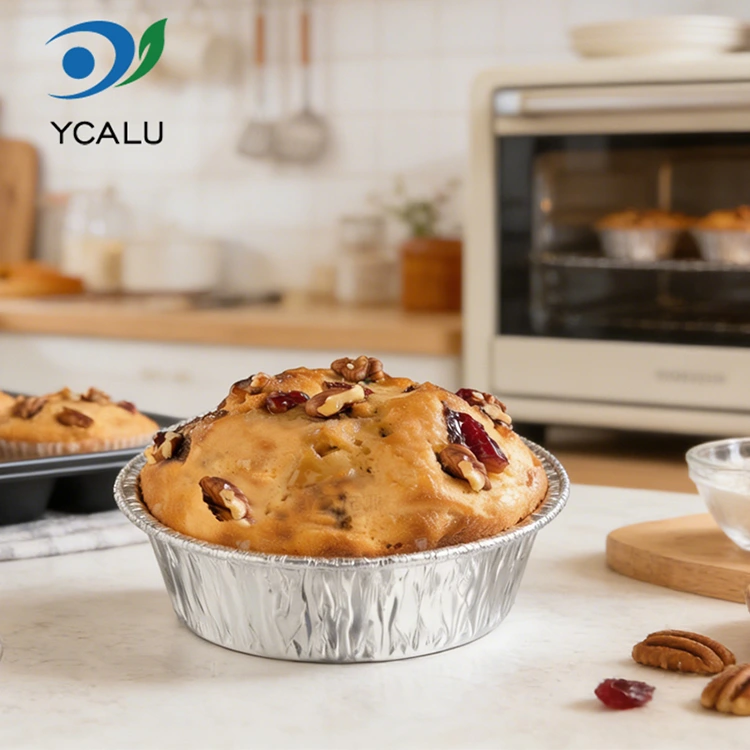 Въздушен фритюрник за еднократна употреба Сребърни контейнери за храна от алуминиево фолио