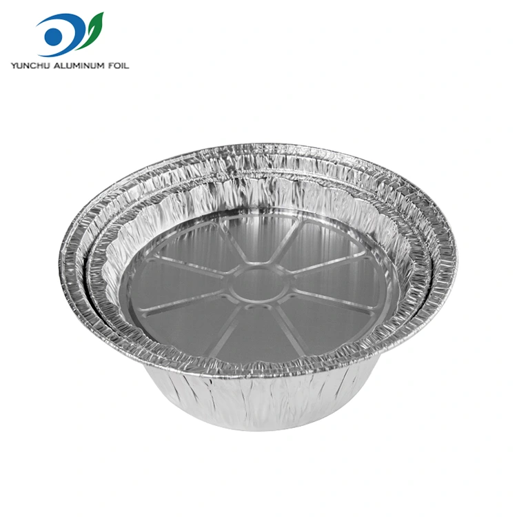 За еднократна употреба Gratin Takeaway Сребърно алуминиеви контейнери за фолио За еднократна употреба Gratin Takeaway Сребърно алуминиеви контейнери за фолио