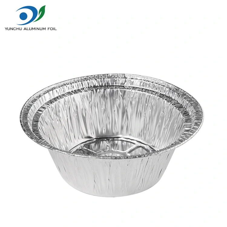 За еднократна употреба Gratin Takeaway Сребърно алуминиеви контейнери за фолио