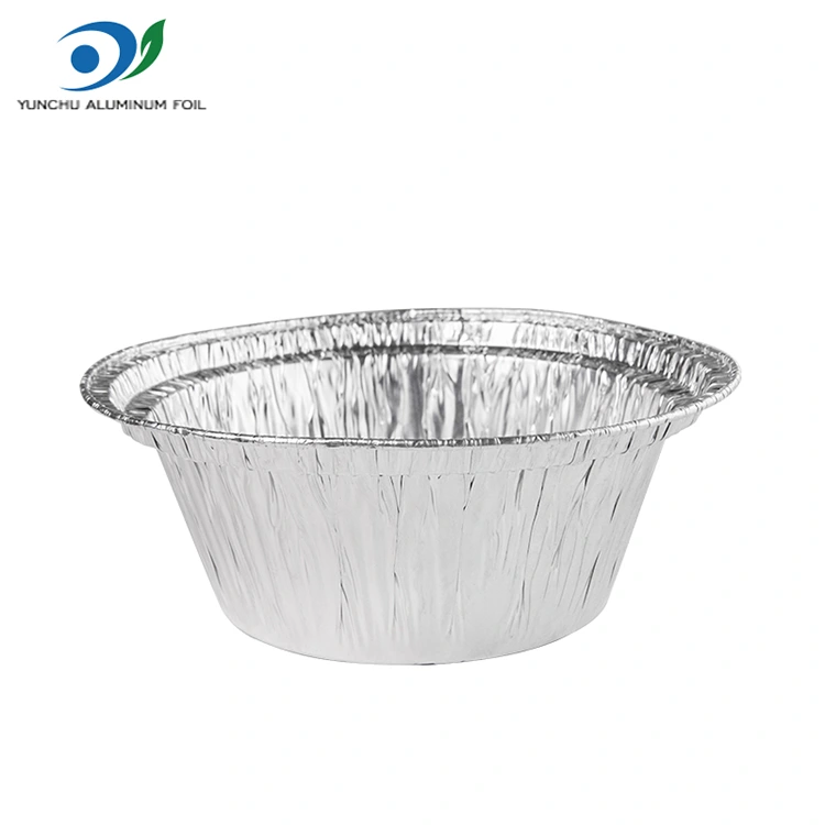 За еднократна употреба Gratin Takeaway Сребърно алуминиеви контейнери за фолио