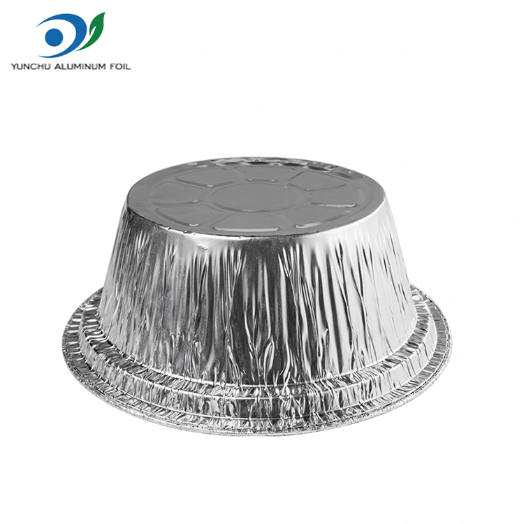 За еднократна употреба Gratin Takeaway Сребърно алуминиеви контейнери за фолио