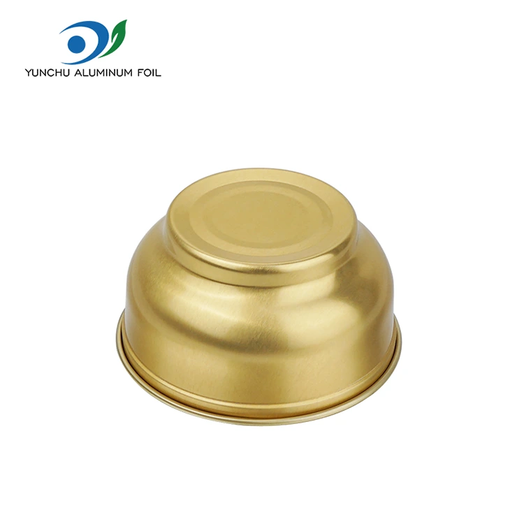 Алуминиеви фолио за алуминиеви фолио за еднократна употреба за еднократна златна купа