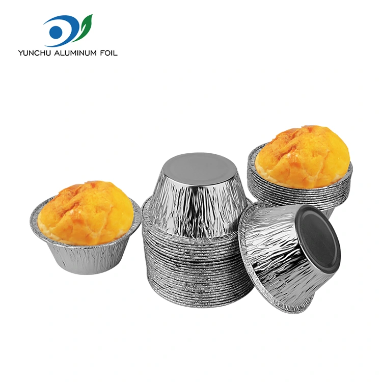 Кръгла торта за печене Сребърно алуминиево фолио контейнер за храна